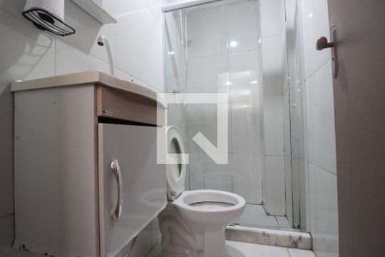 Banheiro de kitnet/studio à venda com 1 quarto, 28m² em Freguesia (jacarepaguá), Rio de Janeiro
