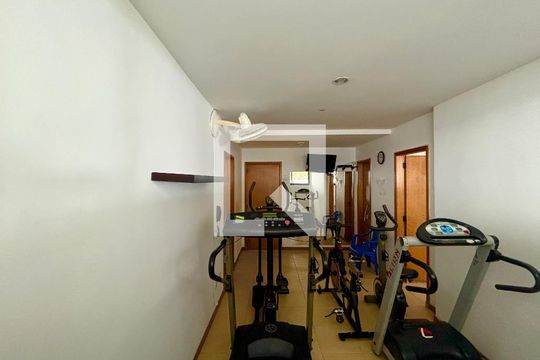 Área comum - academia de apartamento para alugar com 3 quartos, 111m² em Botafogo, Rio de Janeiro