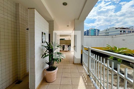 Área comum de apartamento para alugar com 3 quartos, 111m² em Botafogo, Rio de Janeiro