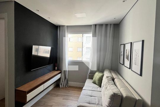 Sala de apartamento à venda com 2 quartos, 42m² em Vila Plana, São Paulo