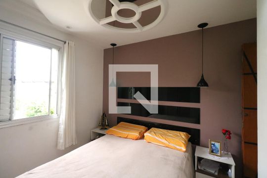 Quarto 1 de apartamento para alugar com 2 quartos, 53m² em Jardim Arco-iris, Diadema