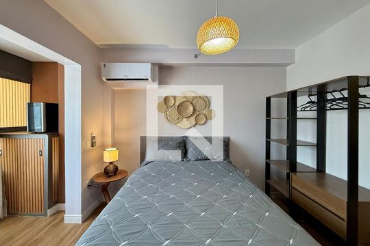 Quarto  de kitnet/studio à venda com 1 quarto, 27m² em Santo Amaro, São Paulo