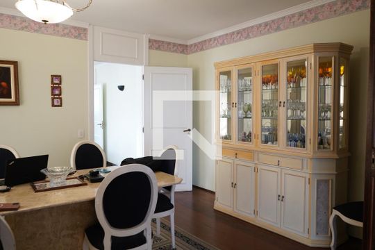 Sala de Jantar de apartamento para alugar com 4 quartos, 370m² em Vila Regente Feijó, São Paulo