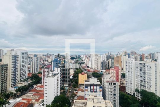 Vista do Sala/Cozinha de apartamento à venda com 1 quarto, 41m² em Centro, Campinas