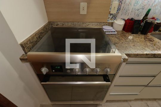 Cozinha - Fogão embutido de apartamento à venda com 3 quartos, 100m² em Jardim, Santo André