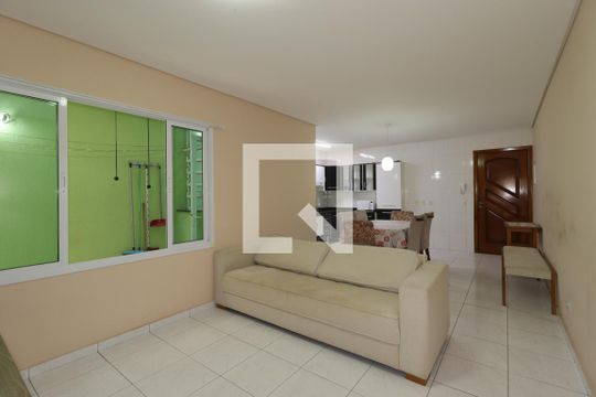 Sala de apartamento à venda com 2 quartos, 73m² em Vila Curuçá, Santo André