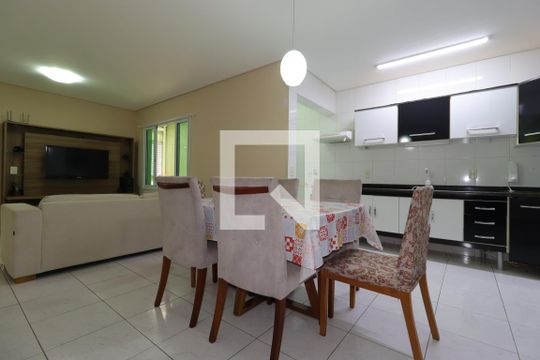 Sala de Jantar de apartamento à venda com 2 quartos, 73m² em Vila Curuçá, Santo André