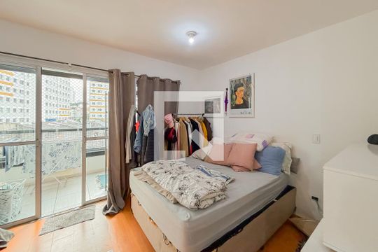 Quarto e Sala de apartamento à venda com 1 quarto, 39m² em Cambuci, São Paulo