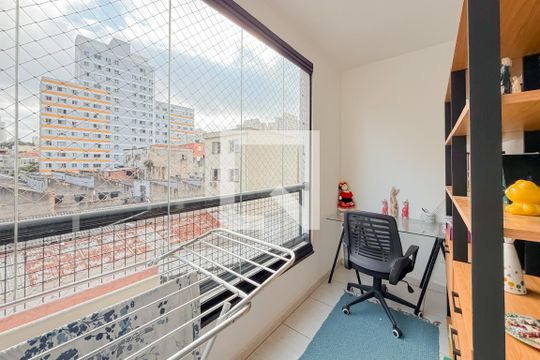 Varanda de apartamento à venda com 1 quarto, 39m² em Cambuci, São Paulo