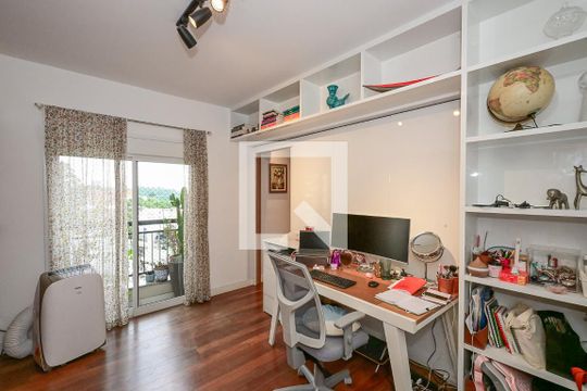 Escritório de apartamento à venda com 4 quartos, 205m² em Paraíso do Morumbi, São Paulo