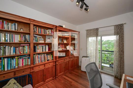 Escritório de apartamento à venda com 4 quartos, 205m² em Paraíso do Morumbi, São Paulo