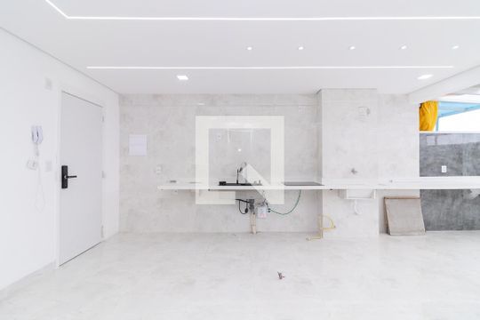 Sala/Cozinha de apartamento à venda com 2 quartos, 87m² em Vila Ré, São Paulo