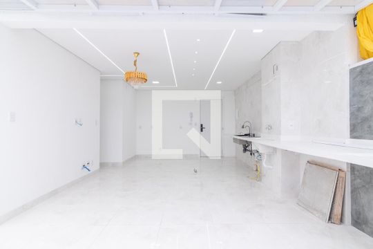 Sala/Cozinha de apartamento à venda com 2 quartos, 87m² em Vila Ré, São Paulo