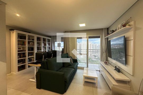 Sala de apartamento à venda com 3 quartos, 74m² em Centro, Barueri
