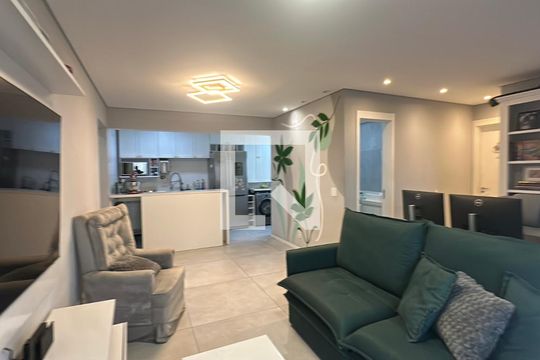 Sala de apartamento à venda com 3 quartos, 74m² em Centro, Barueri