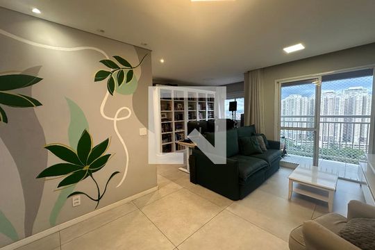 Sala de apartamento à venda com 3 quartos, 74m² em Centro, Barueri