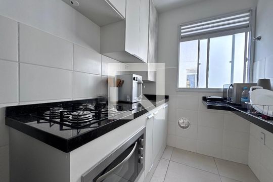 Cozinha e Área de Serviço de apartamento para alugar com 2 quartos, 50m² em Vargem Grande, Rio de Janeiro