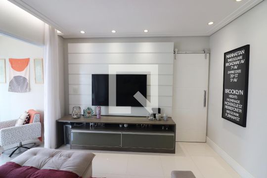 Sala  de apartamento à venda com 3 quartos, 106m² em Centro, São Bernardo do Campo