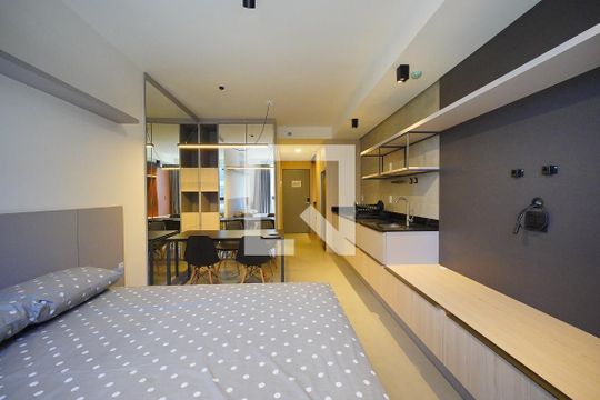 Quarto de kitnet/studio para alugar com 1 quarto, 31m² em Trindade, Florianópolis