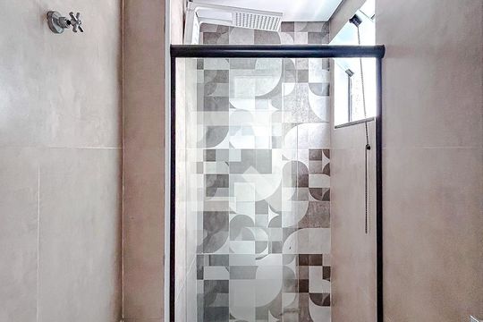Banheiro da Suíte de casa de condomínio à venda com 3 quartos, 115m² em Vila Matilde, São Paulo