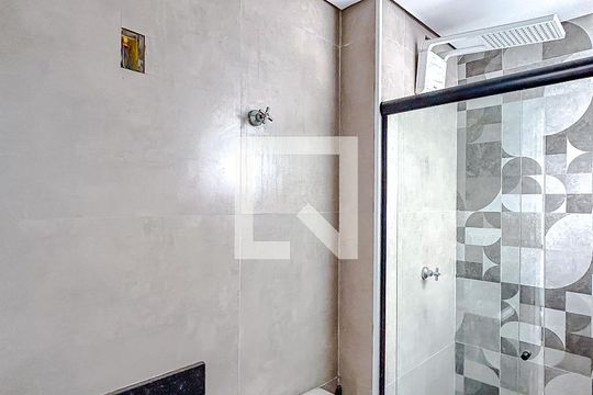 Banheiro da Suíte de casa de condomínio à venda com 3 quartos, 115m² em Vila Matilde, São Paulo