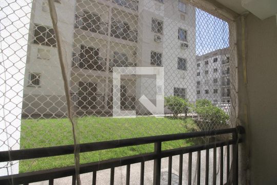 Sala - Varanda de apartamento para alugar com 1 quarto, 48m² em Taquara, Rio de Janeiro