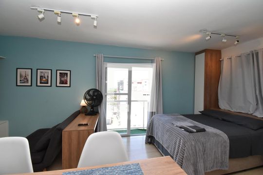 Studio de apartamento à venda com 1 quarto, 27m² em Cristo Rei, Curitiba