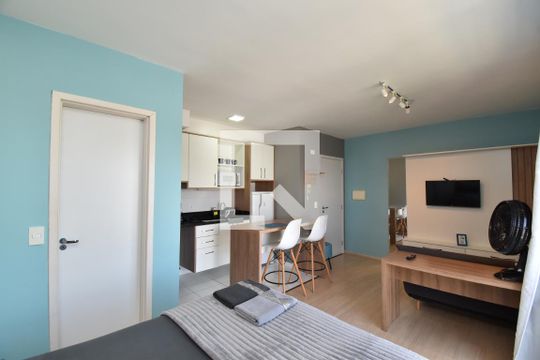 Studio de apartamento à venda com 1 quarto, 27m² em Cristo Rei, Curitiba