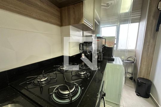 Cozinha de apartamento à venda com 2 quartos, 62m² em Bethaville I, Barueri