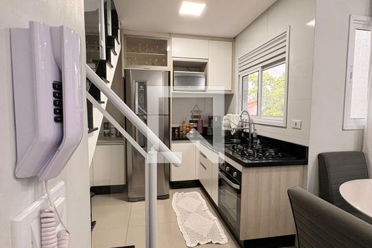 Cozinha de apartamento à venda com 2 quartos, 110m² em Parque Oratório, Santo André