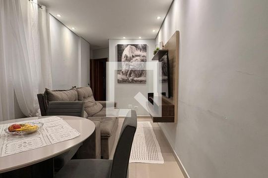 Sala de apartamento à venda com 2 quartos, 110m² em Parque Oratório, Santo André