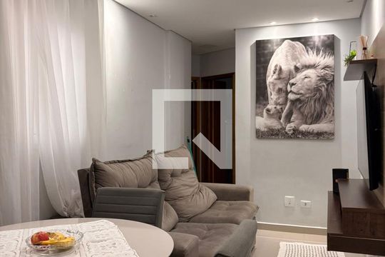 Sala de apartamento à venda com 2 quartos, 110m² em Parque Oratório, Santo André