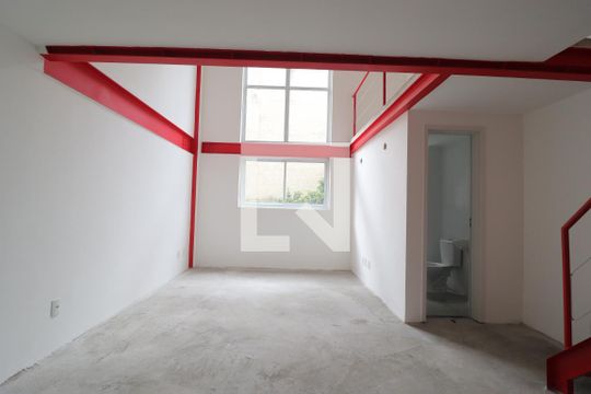 Sala de apartamento à venda com 1 quarto, 52m² em Santa Terezinha, Santo André