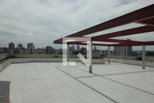 Área comum - Churrasqueira de kitnet/studio para alugar com 1 quarto, 52m² em Santa Terezinha, Santo André