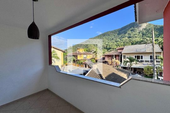 Suíte 1 - Varanda de casa de condomínio à venda com 4 quartos, 310m² em Recreio dos Bandeirantes, Rio de Janeiro