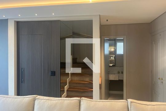 Sala de casa de condomínio à venda com 4 quartos, 273m² em Morumbi, São Paulo