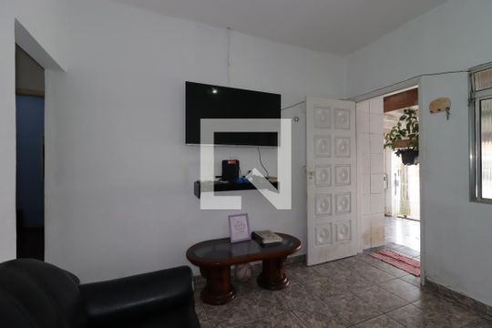 Sala de casa à venda com 2 quartos, 129m² em Parque Sao Vicente, Santo André