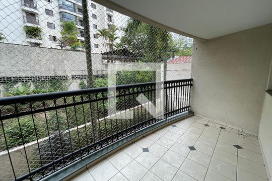 Varanda da Sala de apartamento à venda com 3 quartos, 96m² em Cidade São Francisco, São Paulo