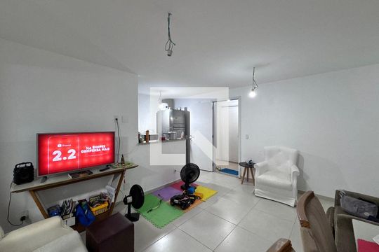 Sala de apartamento à venda com 2 quartos, 58m² em Vargem Grande, Rio de Janeiro