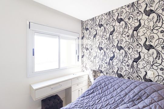 Suíte de apartamento à venda com 2 quartos, 77m² em Vila Pirajussara, Osasco