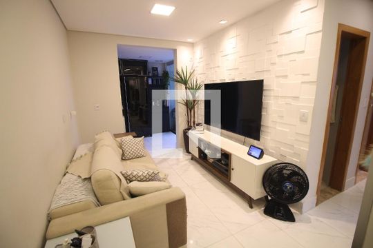 Sala de apartamento à venda com 2 quartos, 87m² em Tirol, Contagem