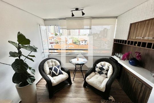 Sala de apartamento à venda com 3 quartos, 88m² em Vila Dom Pedro Ii, São Paulo