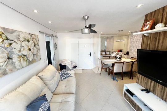 Sala de apartamento à venda com 3 quartos, 88m² em Vila Dom Pedro Ii, São Paulo
