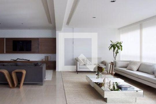 Sala de apartamento para alugar com 4 quartos, 404m² em Pacaembu, São Paulo