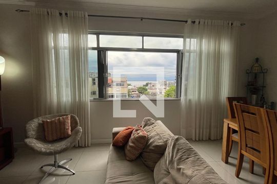Sala de apartamento à venda com 3 quartos, 104m² em Moneró, Rio de Janeiro
