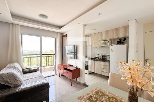 Sala de apartamento à venda com 2 quartos, 57m² em Planalto, São Bernardo do Campo