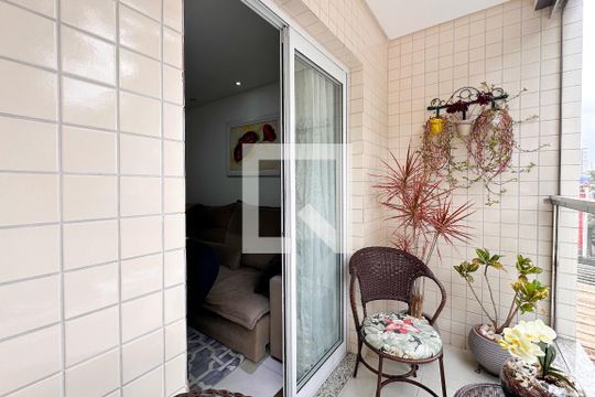 Sacada de apartamento à venda com 3 quartos, 77m² em Vila Margarida, São Bernardo do Campo