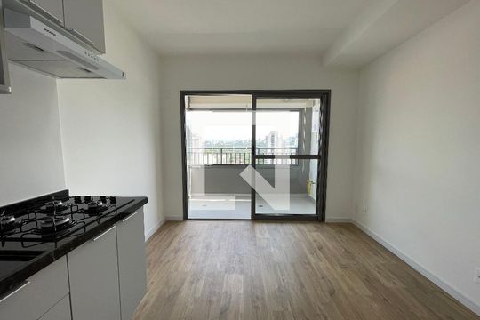 Studio Quarto/Cozinha de kitnet/studio para alugar com 1 quarto, 29m² em Butantã, São Paulo