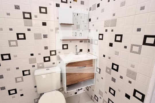 Banheiro da Suíte 1 de casa à venda com 3 quartos, 161m² em Núcleo Colonial Barao de Jundiaí, Jundiaí