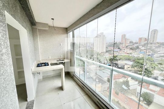 Varanda gourmet de apartamento à venda com 1 quarto, 33m² em Santana, São Paulo